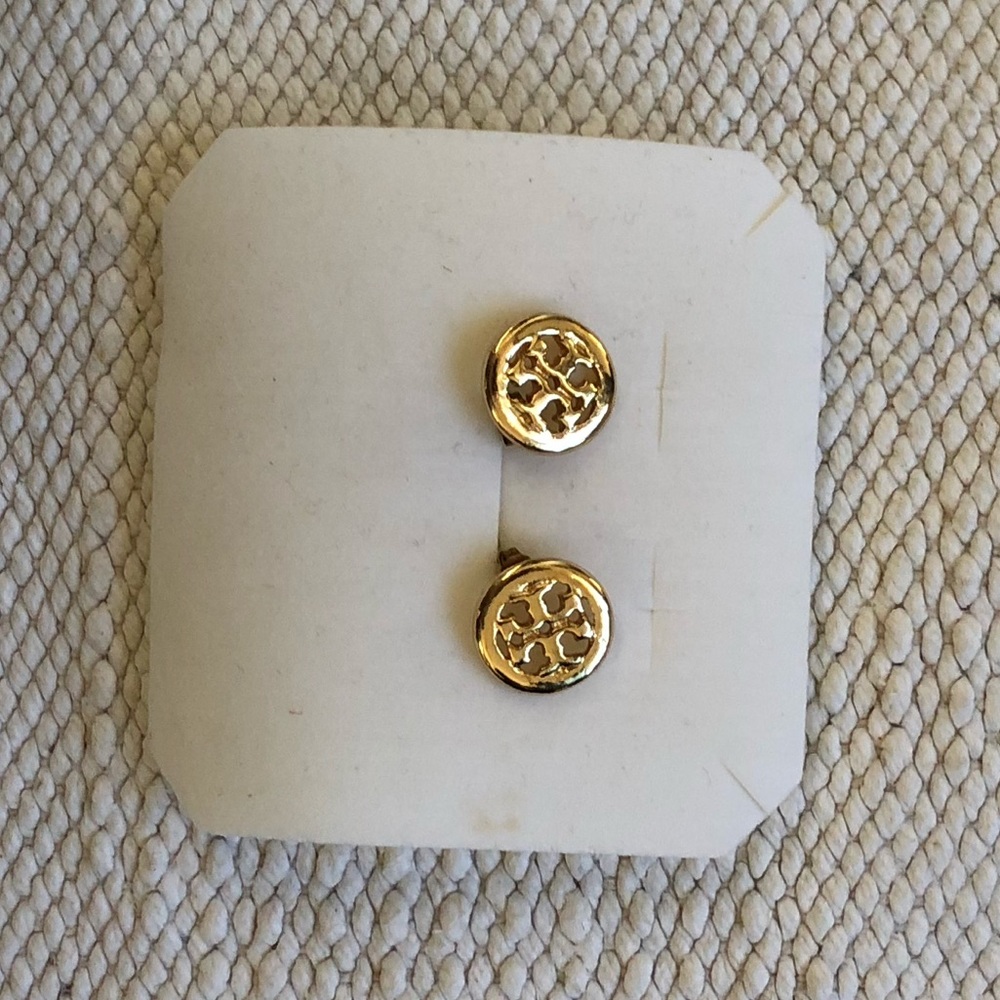 Tory Burch gold earring